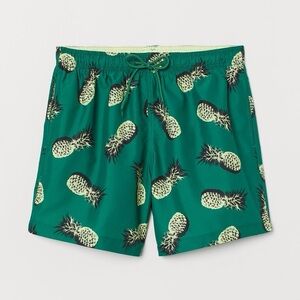 H&M pineapple swim shorts 🍍